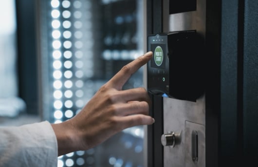 Segnalazione luminosa vending machine